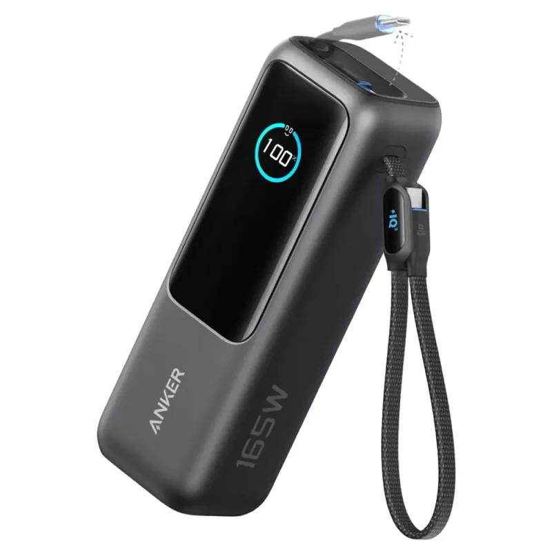 پاوربانک انکر مدل A1695 ظرفیت 25000 میلی آمپر توان 165 وات