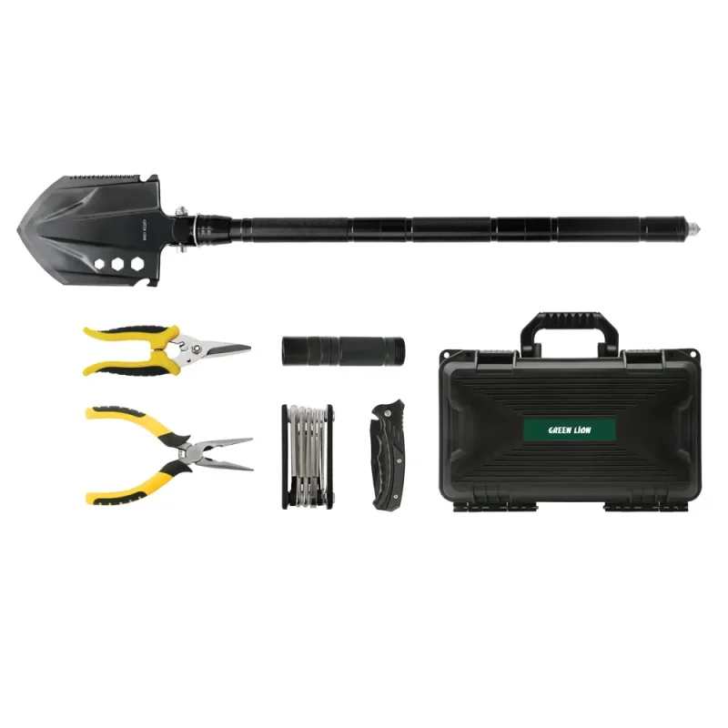 جعبه ابزار چندکاره سفری Survival X9 گرین لاین مدل GNSRX9TOOLBK