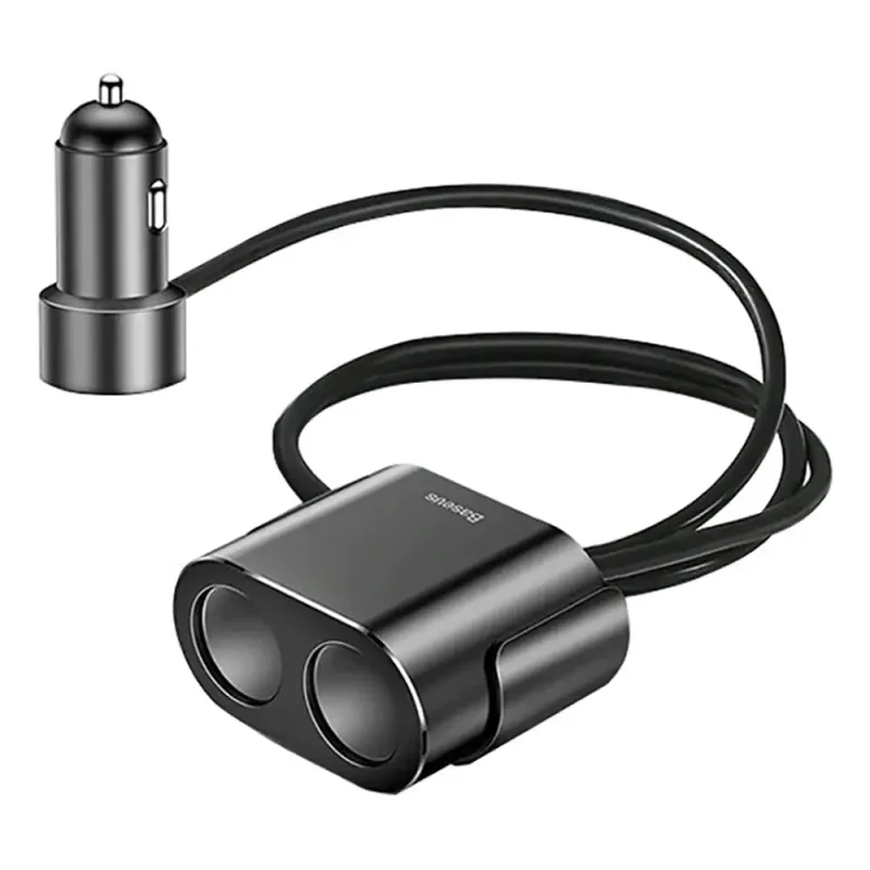 شارژر فندکی بیسوس مدل CRDYQ-01 توان 80 وات