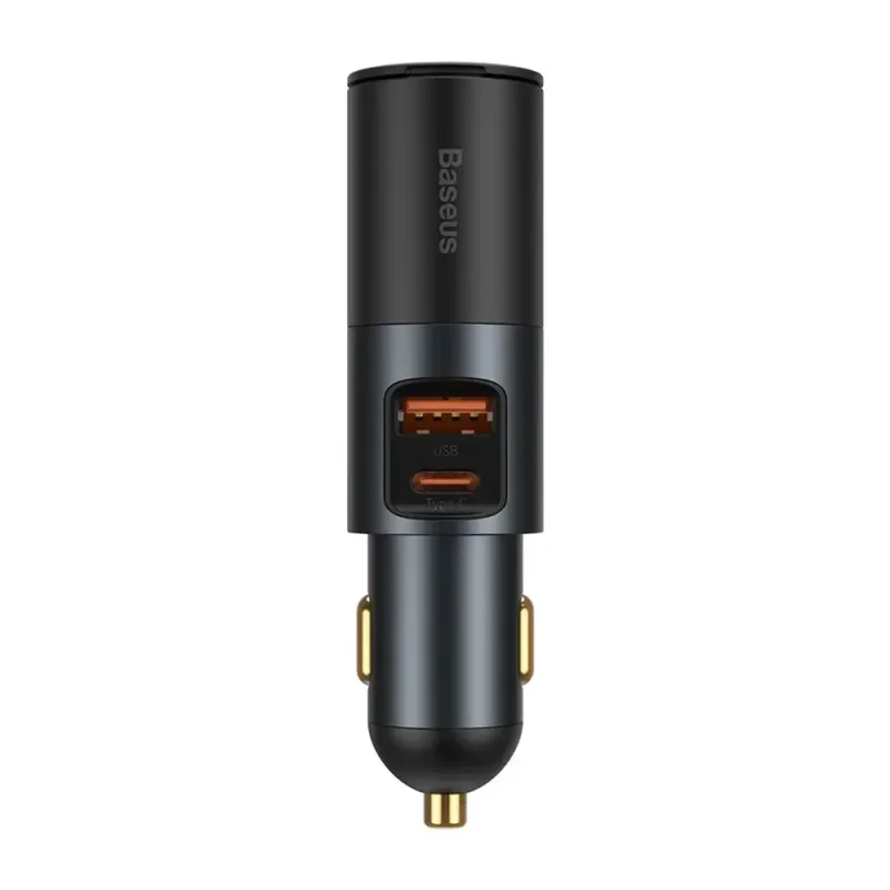 شارژر فندکی بیسوس مدل CCBT-C0G توان 120 وات