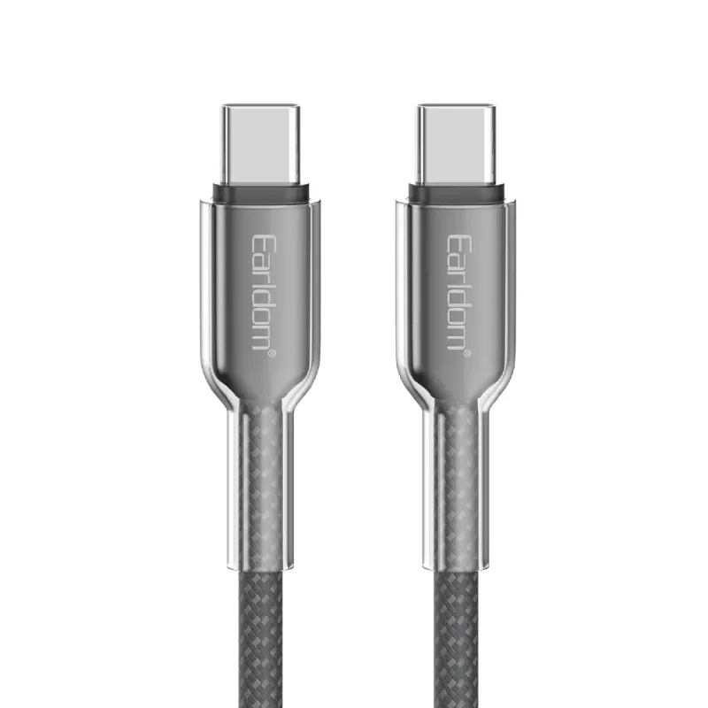 کابل شارژ USB-C به USB-C ارلدام مدل EC-205C-C طول 1 متر توان 60 وات