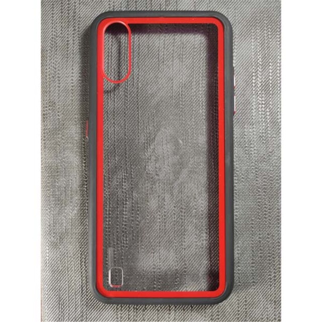 قاب محافظ پشت گلس شفاف سامسونگ A01