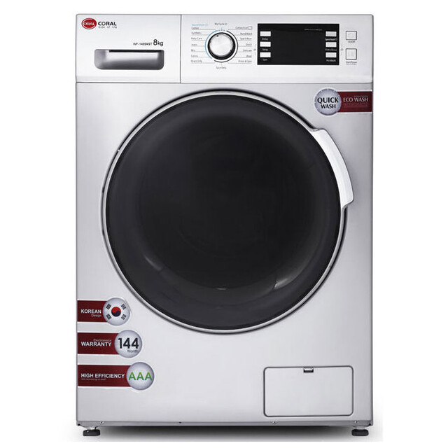 ماشین لباسشویی کرال مدل WF-14894 ظرفیت 8 کیلوگرم