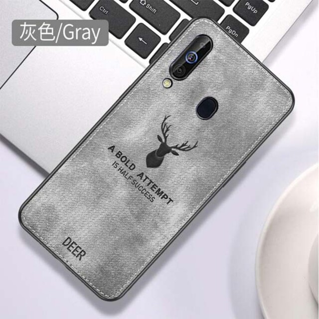 قاب گوزنی طرح پارچه سامسونگ A20s