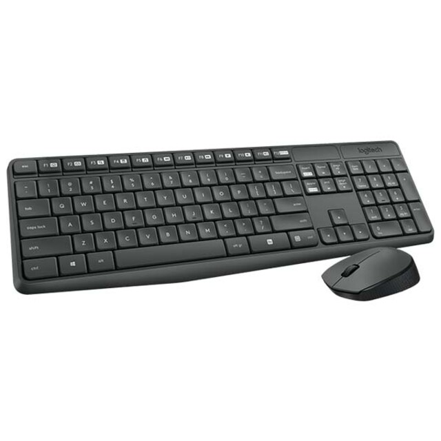 کیبورد و ماوس بیسیم لاجیتک مدل MK235 با حروف فارسی