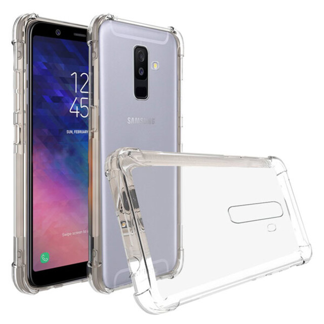 قاب ژله ای ضربه گیر شفاف موبایل سامسونگ A6 Plus