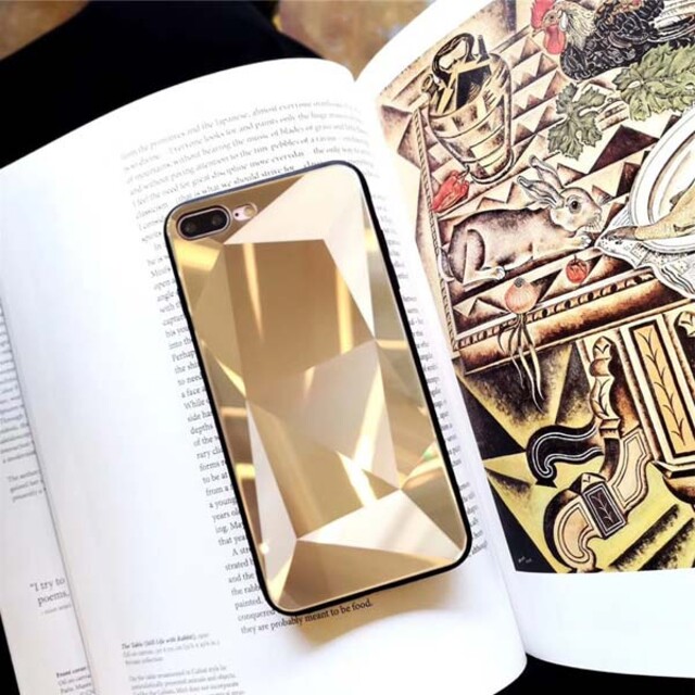 قاب الماسی پشت گلس موبایل آیفون 6/6S