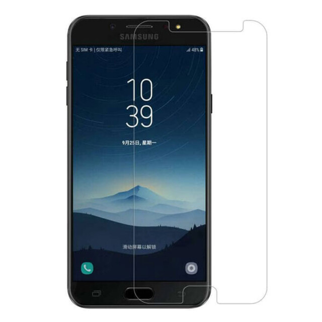 محافظ صفحه نمایش شیشه‌ای 414 گوشی موبایل سامسونگ J7 پلاس