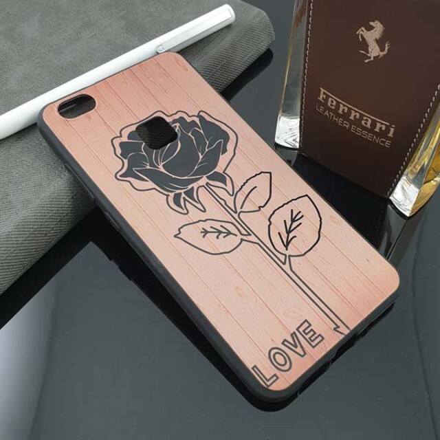 قاب ژله‌ای طرح چوب برای گوشی موبایل هوآوی P10 Lite