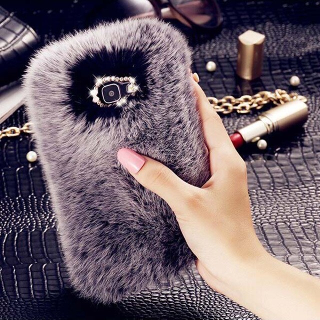 قاب عروسکی مدل خزدار گوشی سامسونگ A5 2016