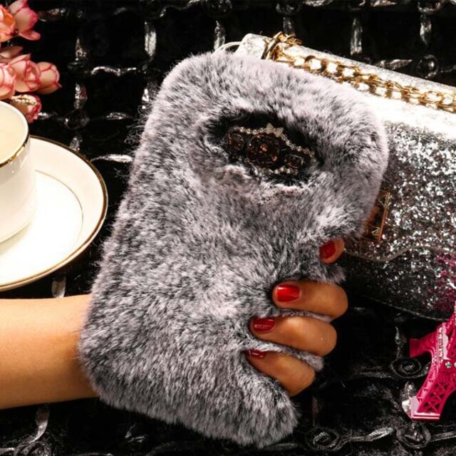 قاب عروسکی مدل خزدار گوشی سامسونگ J5 2016