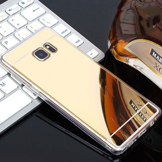 قاب آینهای دور ژلهای موبایل سامسونگ S7 Edge