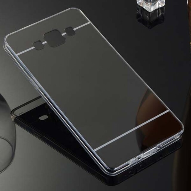 قاب آینه‌ای دور ژله‌ای موبایل سامسونگ A7 2015