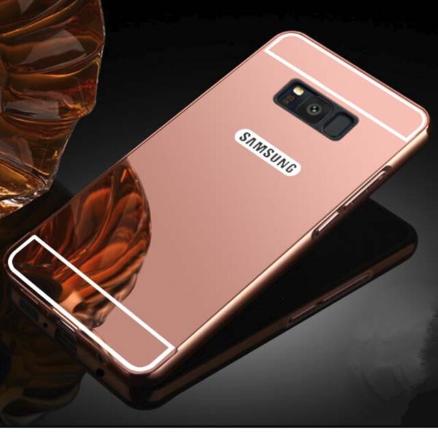 قاب آینه‌ای دور فلزی موبایل سامسونگ Galaxy S8