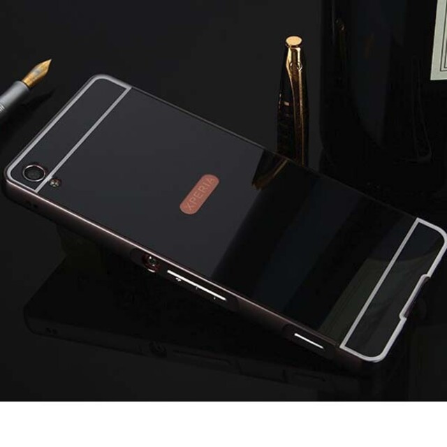 قاب آینه‌ای دور فلزی موبایل سونی XA Ultra