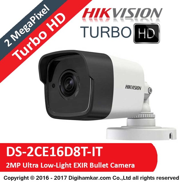 دوربین مداربسته TurboHD بولت هایک ویژن مدل DS-2CE16D8T-IT
