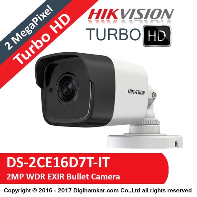 دوربين مداربسته TurboHD بولت هايک ويژن مدل DS-2CE16D7T-IT