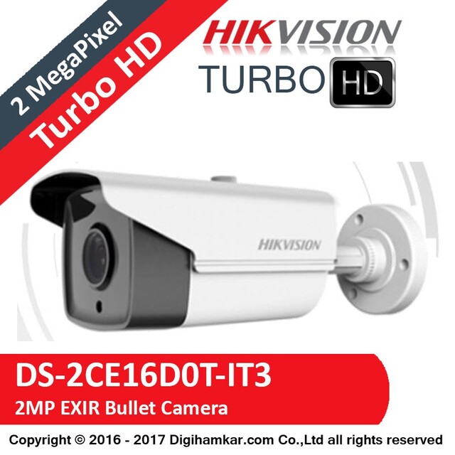 دوربین مداربسته TurboHD بولت هایک ویژن مدل DS-2CE16D0T-IT3
