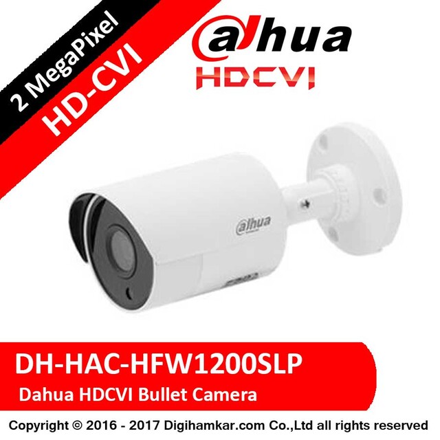 دوربین مداربسته بولت داهوا HD-CVI مدل DH-HAC-HFW1200SLP
