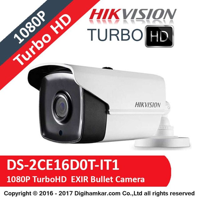دوربین مداربسته TurboHD بولت هایک ویژن مدل DS-2CE16D0T-IT1