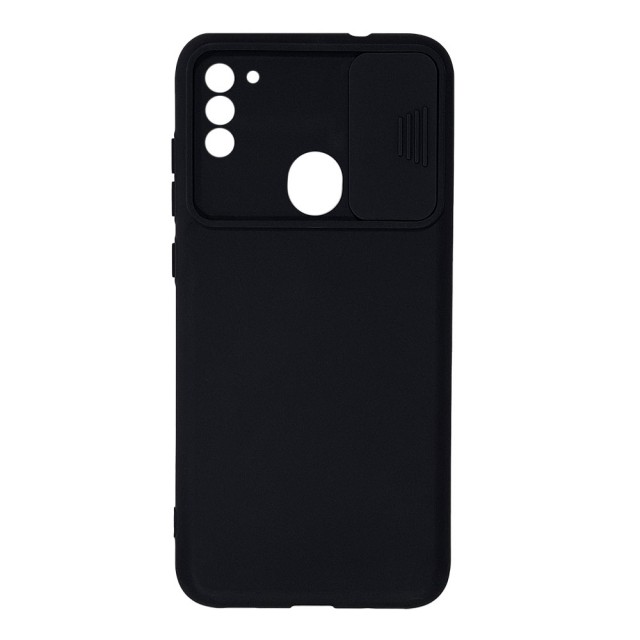 قاب سیلیکونی محافظ لنزدار کشویی سامسونگ A11