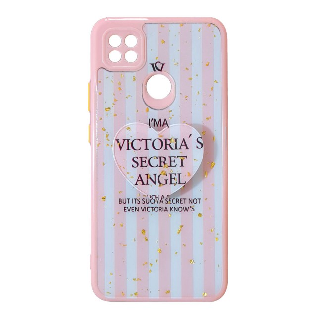 قاب رزینی با پاپ سوکت قلبی شیائومی Redmi 9C