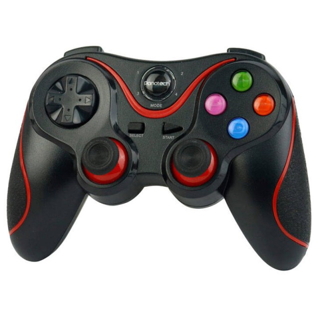 دسته بازی بی سیم تک شوکدار پاناتک مدل P-G507W