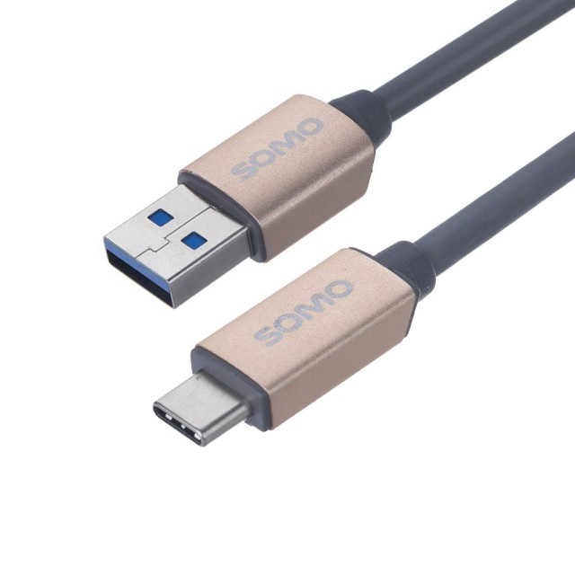 کابل شارژ USB به Type-C سومو مدل SU600 طول 1 متر توان 3 آمپر