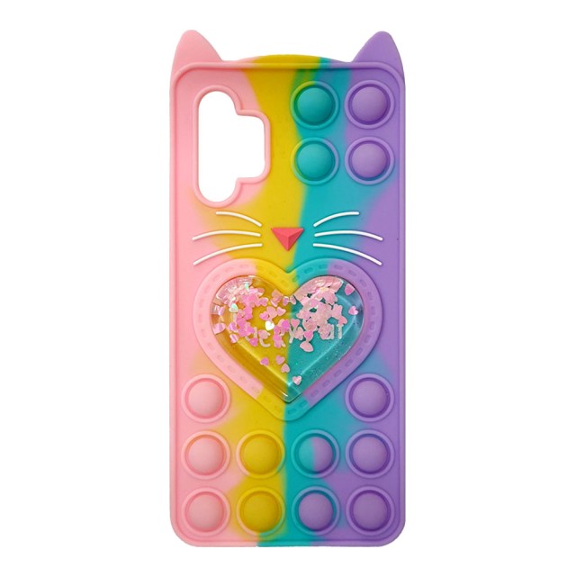 قاب سیلیکونی گربه ای آکواریومی Lucky Cat پاپیتی سامسونگ A32 5G