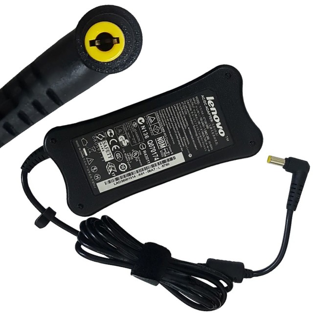 شارژر لپ تاپ لنوو 19 ولت 4.74 آمپر سر نرمال مدل ADP-90RHB