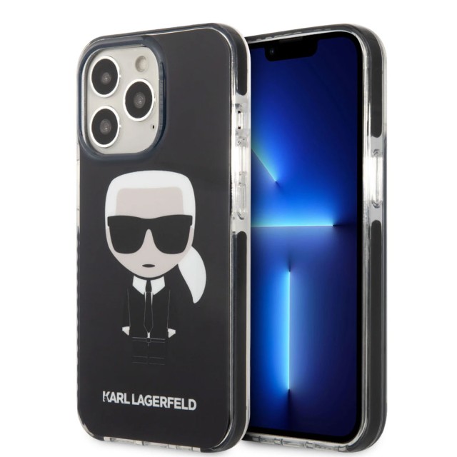 قاب کارل لاگرفلد مدل KLHCP13XTPEIKK موبایل آیفون iPhone 13 Pro Max