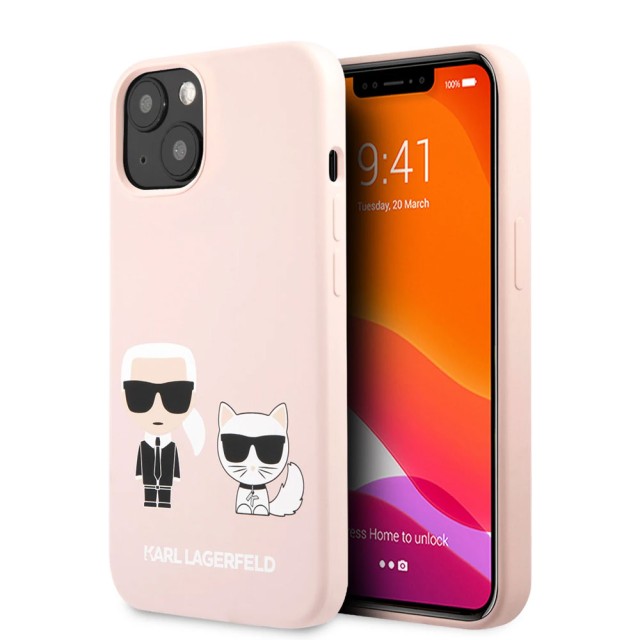 قاب کارل لاگرفلد مدل KLHMP14MSSKCI موبایل آیفون iPhone 14 Plus