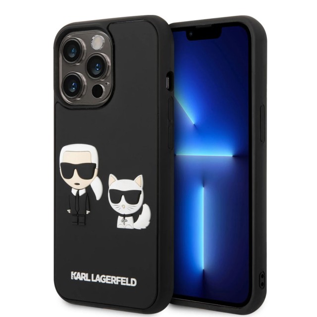 قاب کارل لاگرفلد مدل KLHCP14L3DRKCK موبایل آیفون iPhone 14 Pro