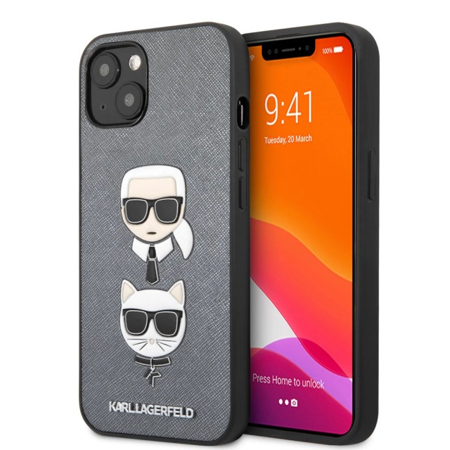 قاب کارل لاگرفلد مدل KLHCP13MSAKICKCSL موبایل آیفون iPhone 13