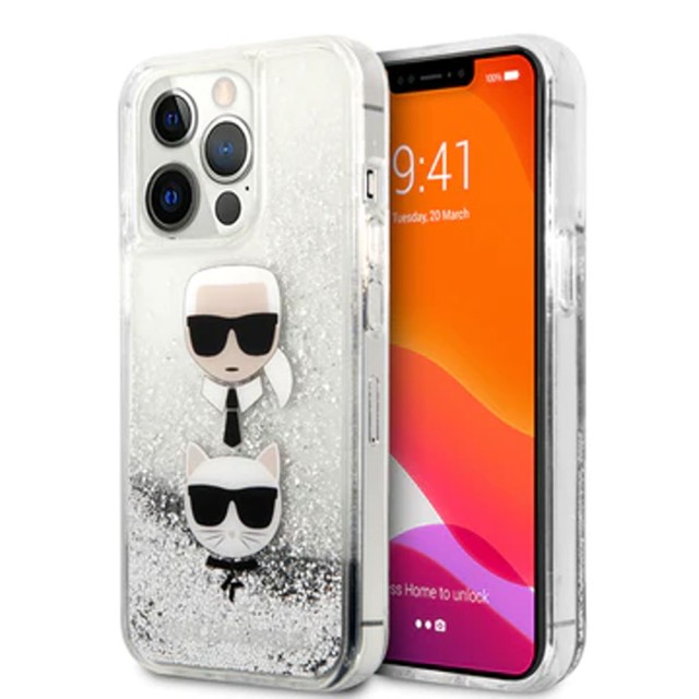 قاب کارل لاگرفلد مدل KLHCP13LKICGLS موبایل آیفون iPhone 13 Pro