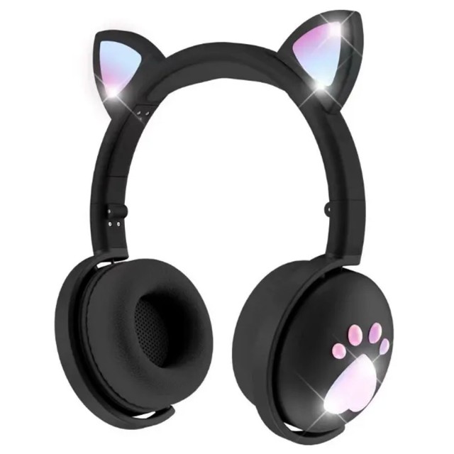 هدفون بی سیم گربه ای مدل Cat BK9