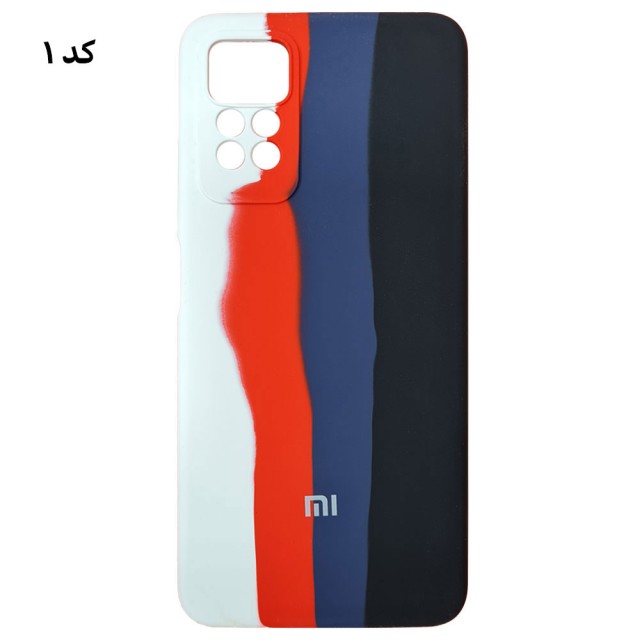 قاب سیلیکونی رنگین کمانی اورجینال شیائومی Redmi Note 11S 5G