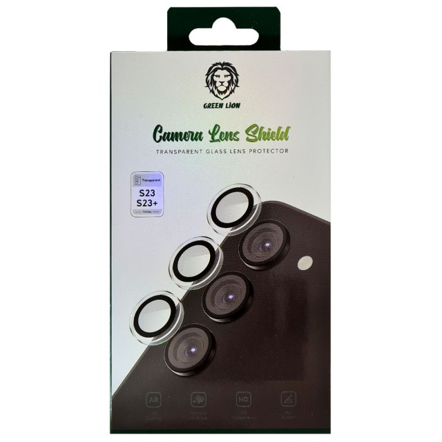 محافظ لنز دوربین گرین لاین مدل Camera Lens Shield سامسونگ Galaxy S23/S23 Plus