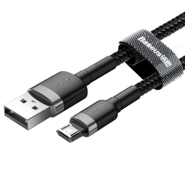 کابل شارژ USB به microUSB بیسوس مدل Cafule CAMKLF-CG1 طول 2 متر توان 1.5 آمپر
