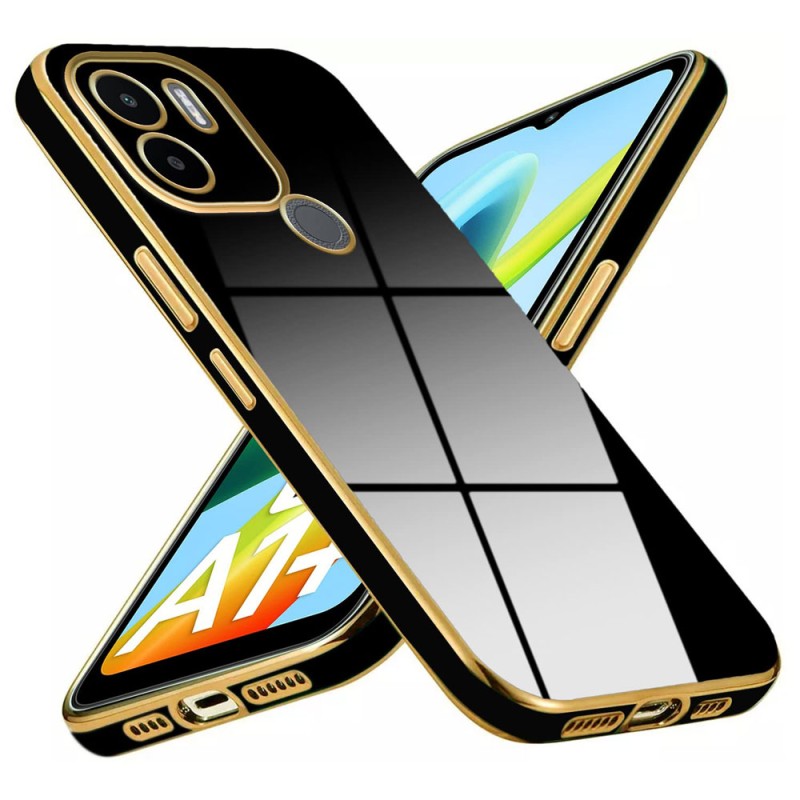قاب مای کیس دور طلایی موبایل شیائومی Redmi A1 Plus