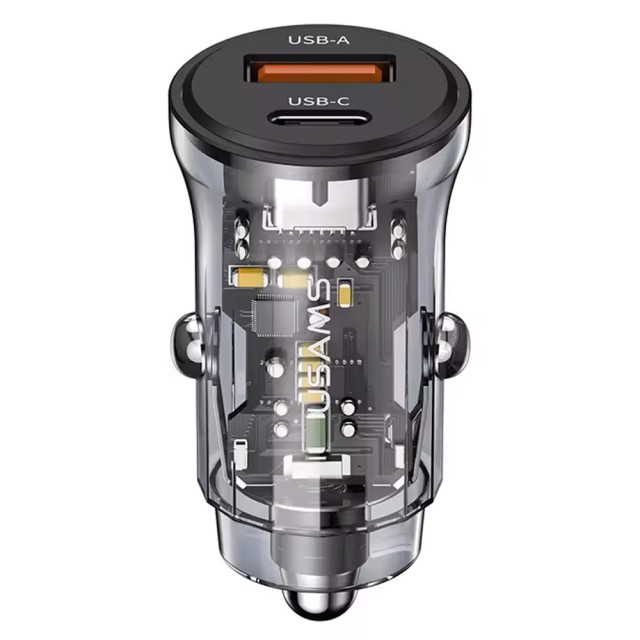 شارژر فندکی یوسمز مدل CC164 توان 30 وات