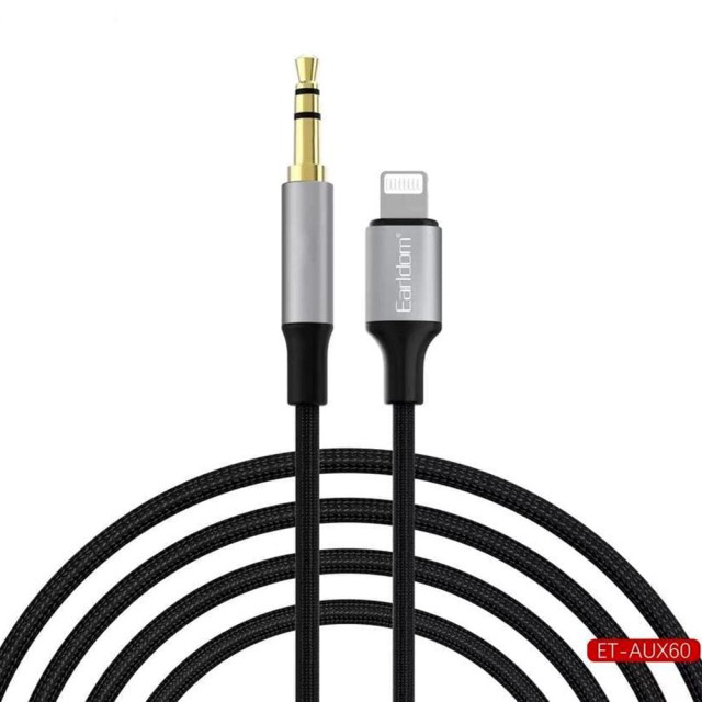 کابل تبدیل لایتنینگ به AUX ارلدام مدل AUX60 طول 1 متر