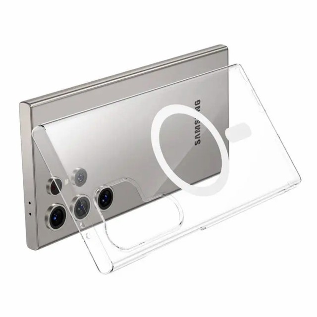 قاب شفاف MagSafe Delgado گرین لاین سامسونگ S24 Ultra