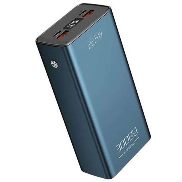 پاوربانک ارلدام مدل PD36 ظرفیت 30000 میلی آمپر توان 22.5 وات