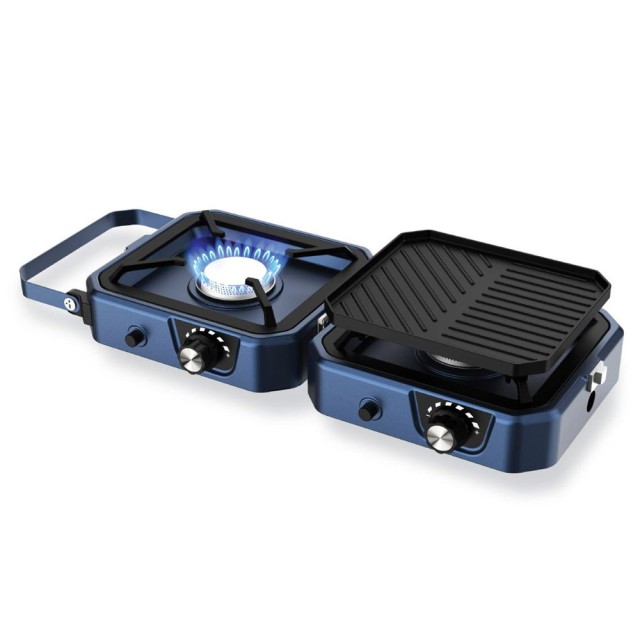 اجاق گاز کمپینگ تاشو 2 در 1 گرین Green Lion 2 in 1 Foldable Camping Stove