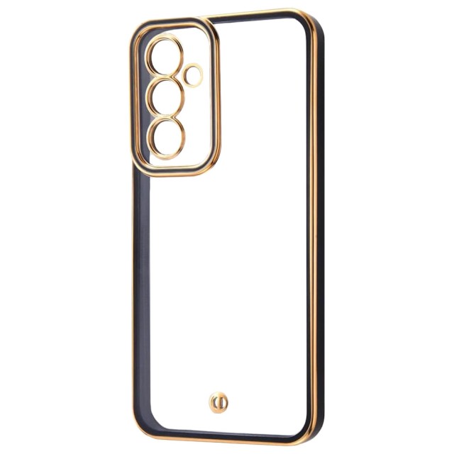 قاب اسپیس شفاف دور رنگی محافظ لنزدار سامسونگ A55