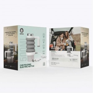 کتری برقی تاشو خودرو گرین لاین مدل Electric Kettle GNCARFELKT