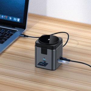 هاب تایپ سی 9 پورت و شارژر بی سیم گرین لاین مدل Docking Station