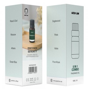 اسانس خوشبوکننده گرین لاین Green Lion 8 IN 1 Combo Fragrance OIL Set 10ml