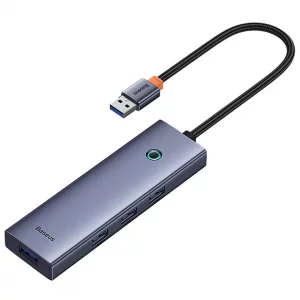 هاب USB چهار پورت USB 3.0 بیسوس Baseus BS-OH108 B0005280A813-02